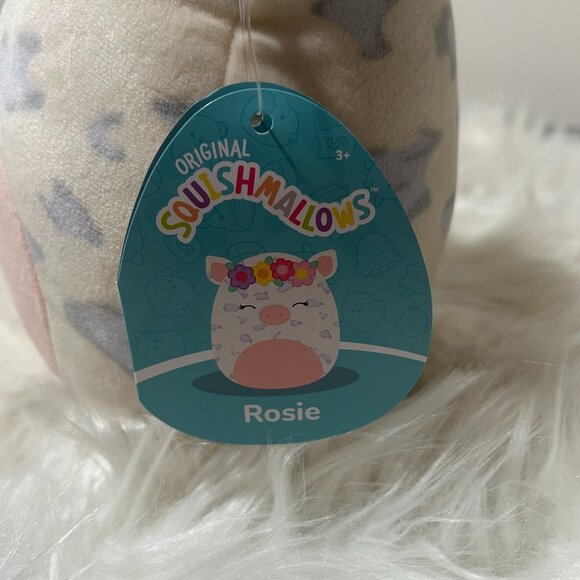 NEW RARE Rosie the Pig W flower headband SIZE 8inch - Picture 6 of 6